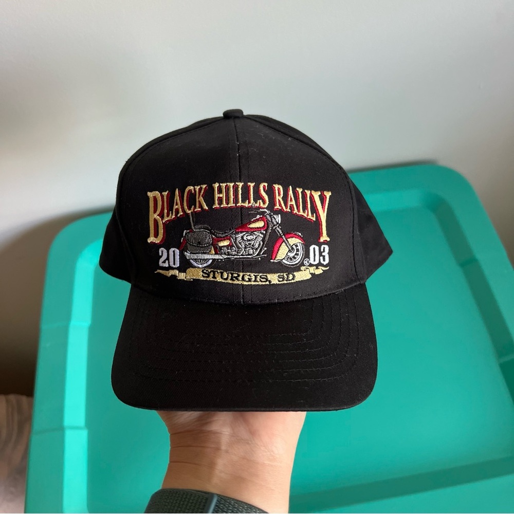 VTG Sturgis Black Hills Rally Black Cap
